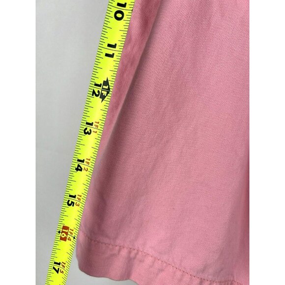 Talbots Shorts Women's Size 16P Petite Pink Cotton Linen Stretch Zip Pockets - Picture 7 of 8